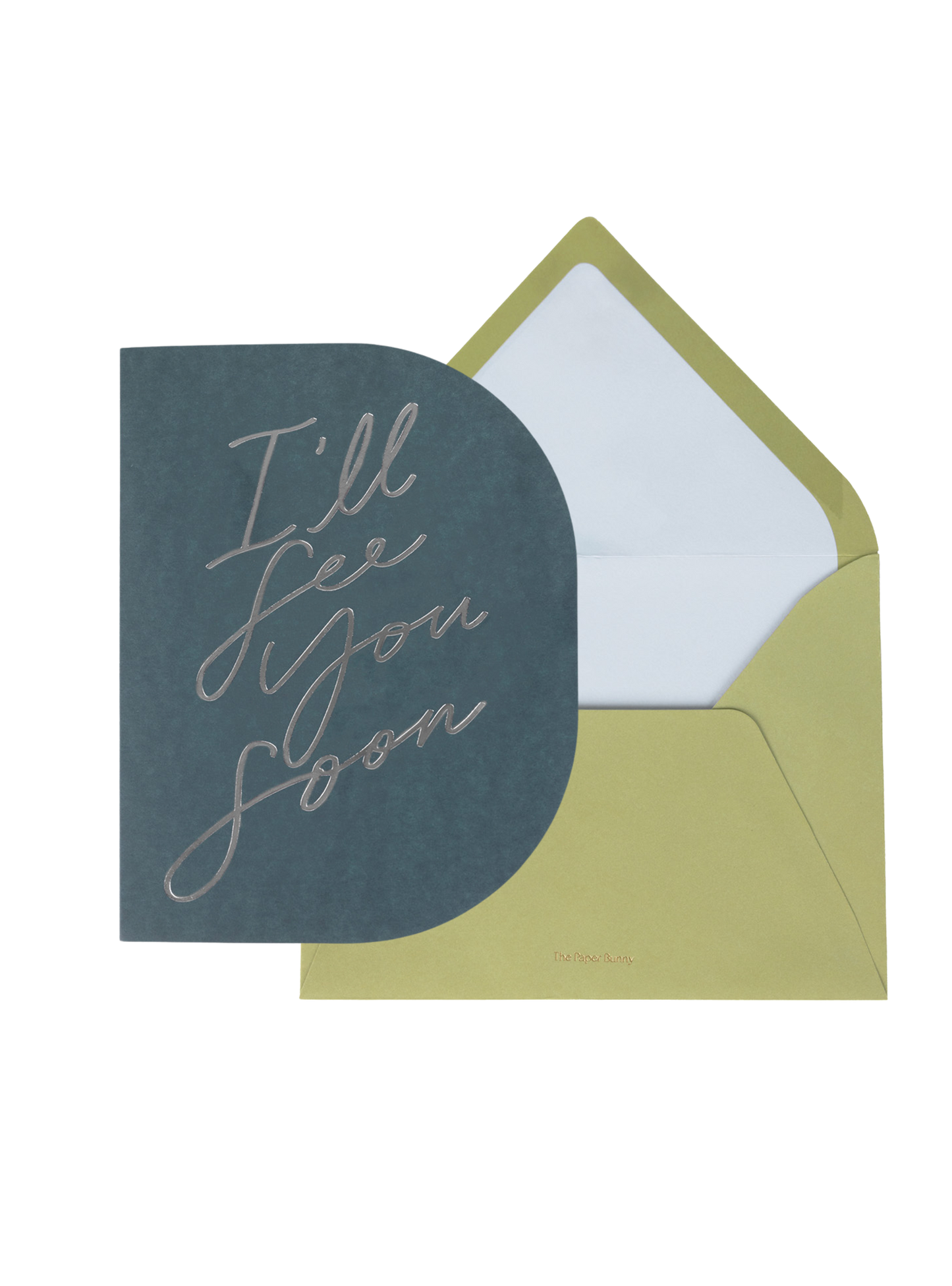 I'll See You Soon Greeting Card (Blue)