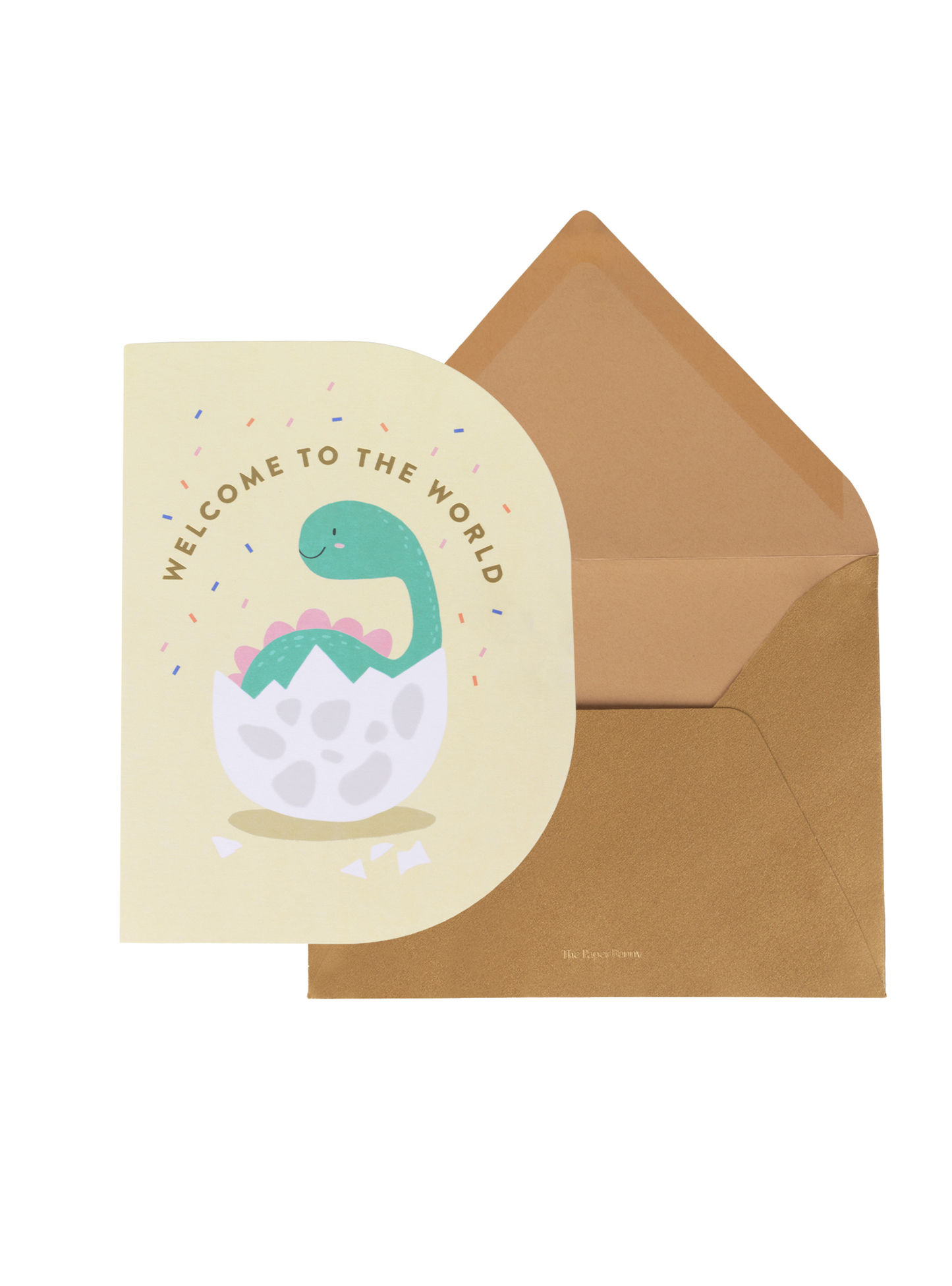 Welcome To The World Greeting Card (Long Neck)