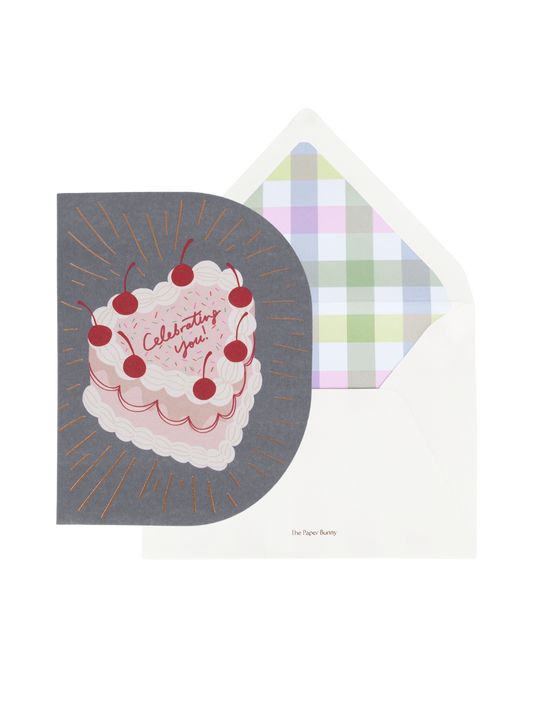 Celebrating You Cake Greeting Card